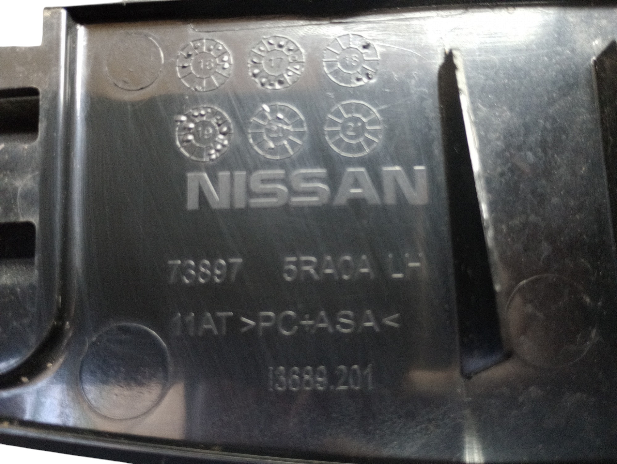 Tampa Acabamento Rack Teto L.e Nissan Kicks 2020 738975ra0a 6