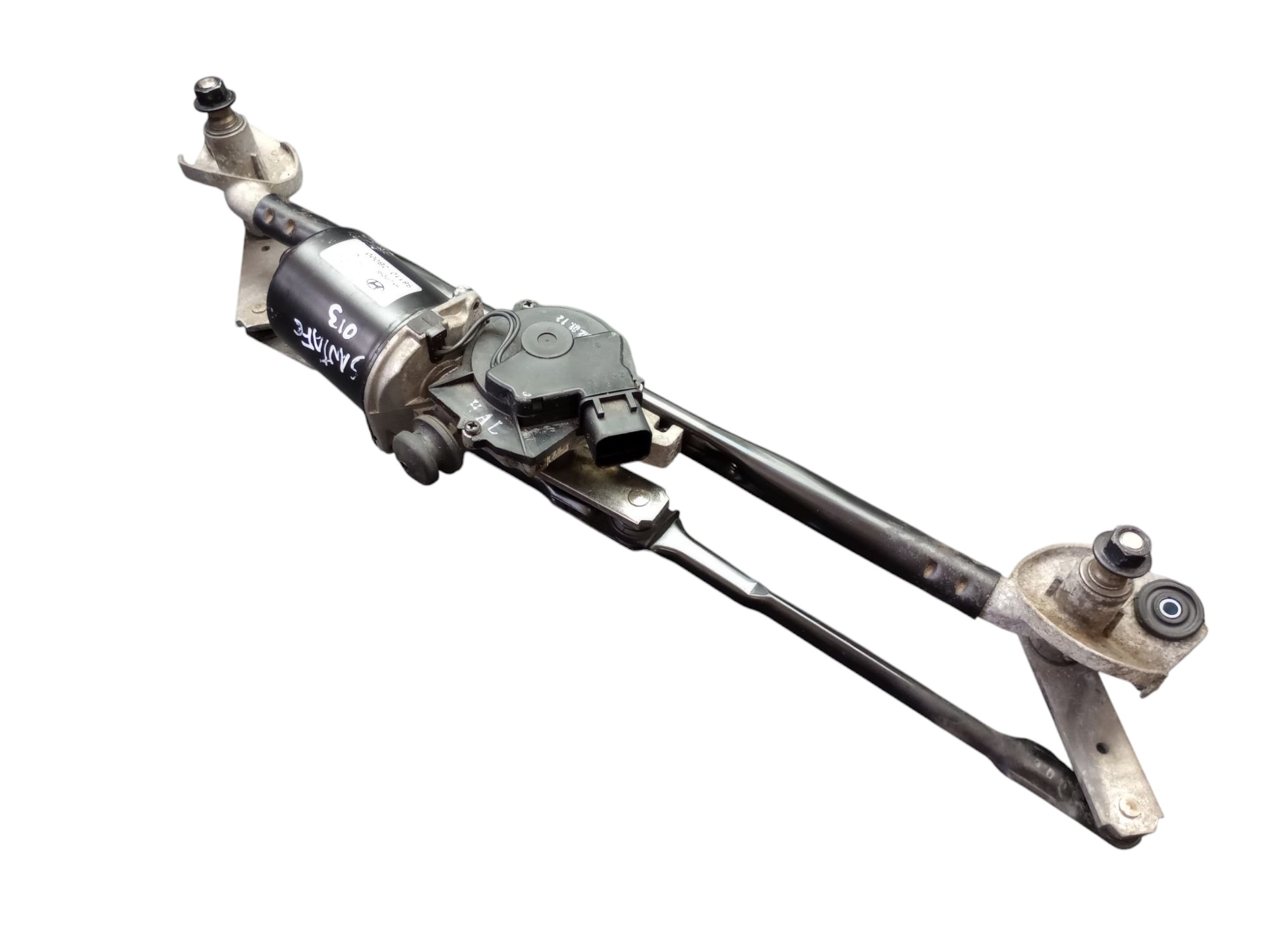 Motor Limpador Parabrisa Santa Fé 2013 981102b000 3