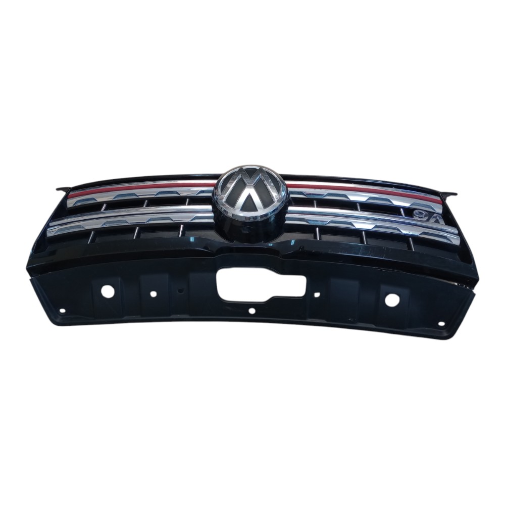 Grade Central Para Choque Volkswagen Amarok V6 2020 Com Detalhe