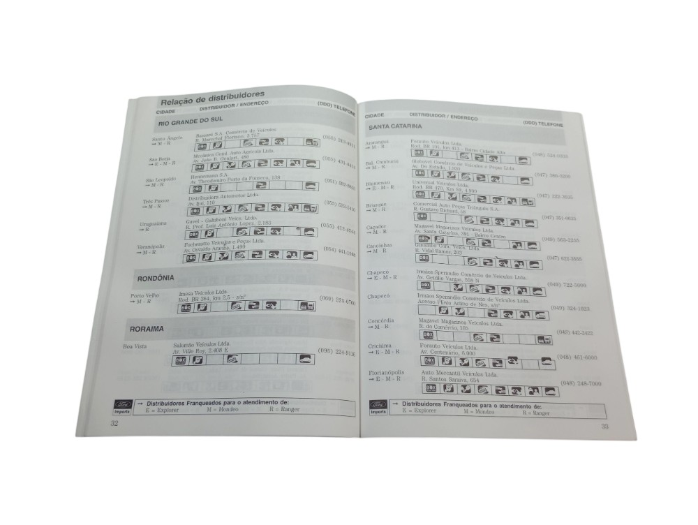 Kit Manual Proprietário Ford Fiesta 2001 4