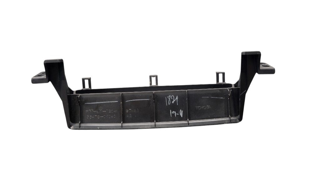 Acabamento Relógio Painel Hilux 2009 Preto 6