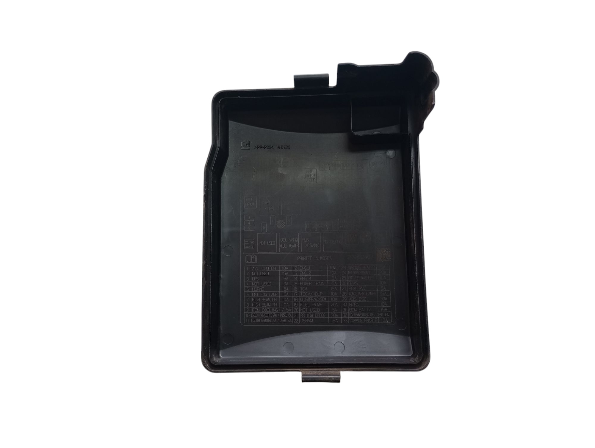 Tampa Caixa De Fusível Externa S10 Trailblazer 2019 6