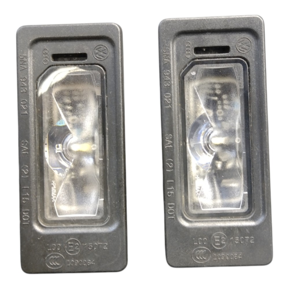 Par Luz Placa Traseira Vw T-cross 2023 1