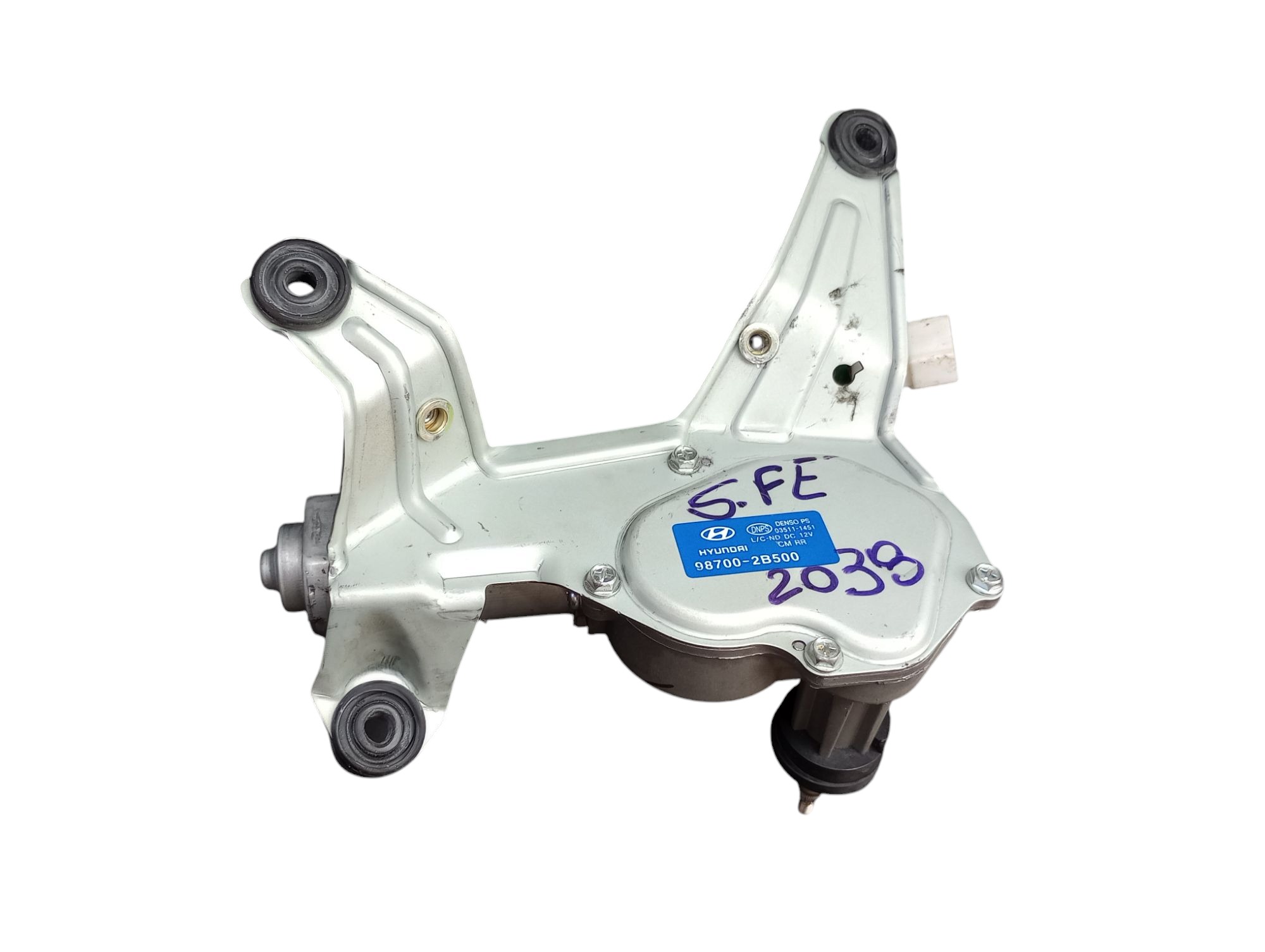 Motor Limpador Traseiro Santa Fé 2013 987002b500 5