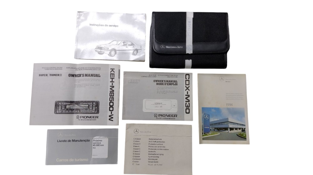 Manual Do Proprietário Mercedes Benz Classe C 1994 1