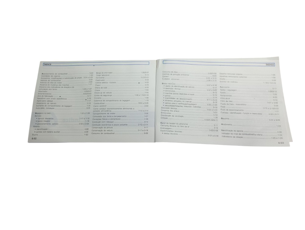 Manual Proprietário Vw Gol Mi 2002 4