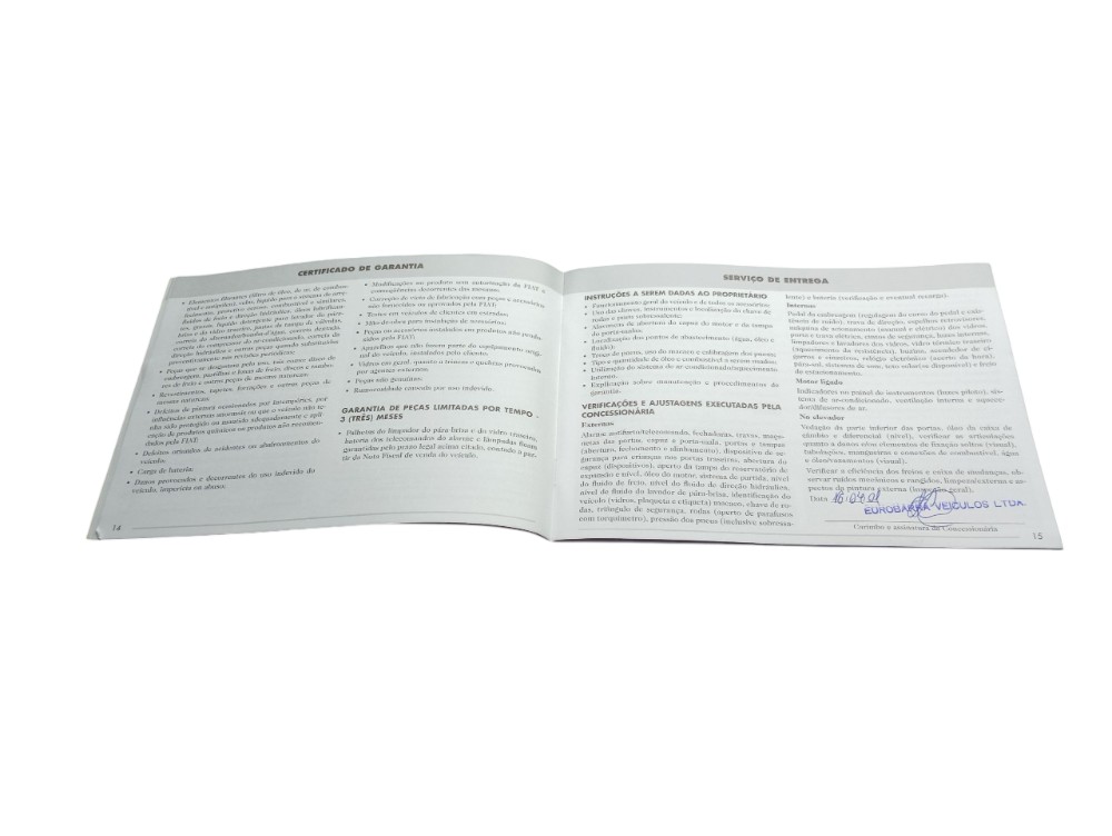 Manual Do Proprietário Fiat Uno 2001 2