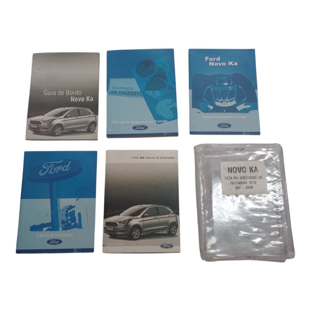 Manual Do Proprietário Ford Ka 2015