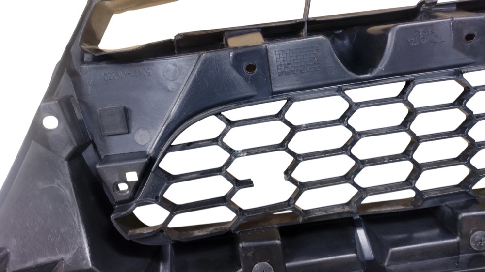 Suporte Grade Dianteiro Hilux 2009 Preto Preto 6