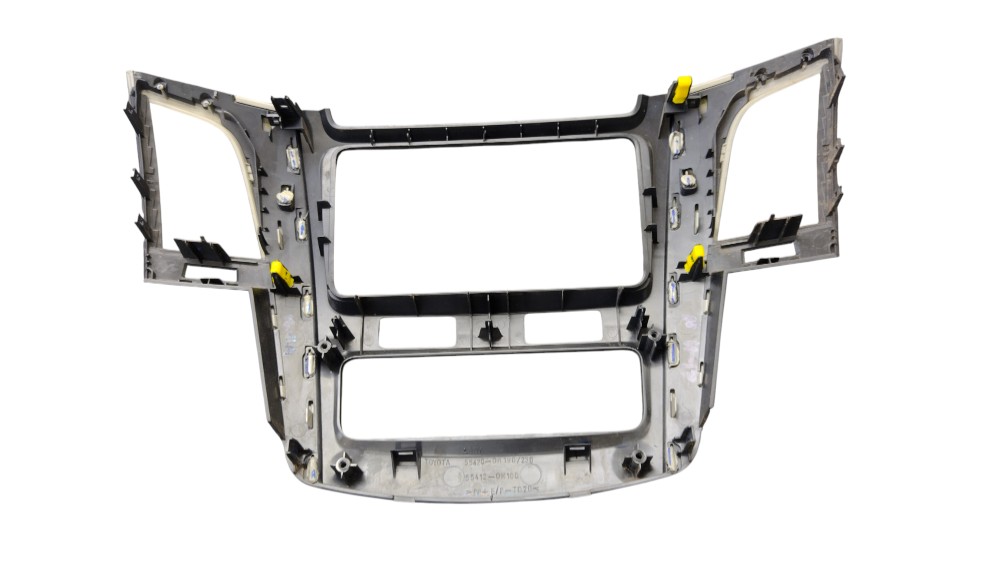 Acabamento Central Hilux 2009 Cinza Cinza 5