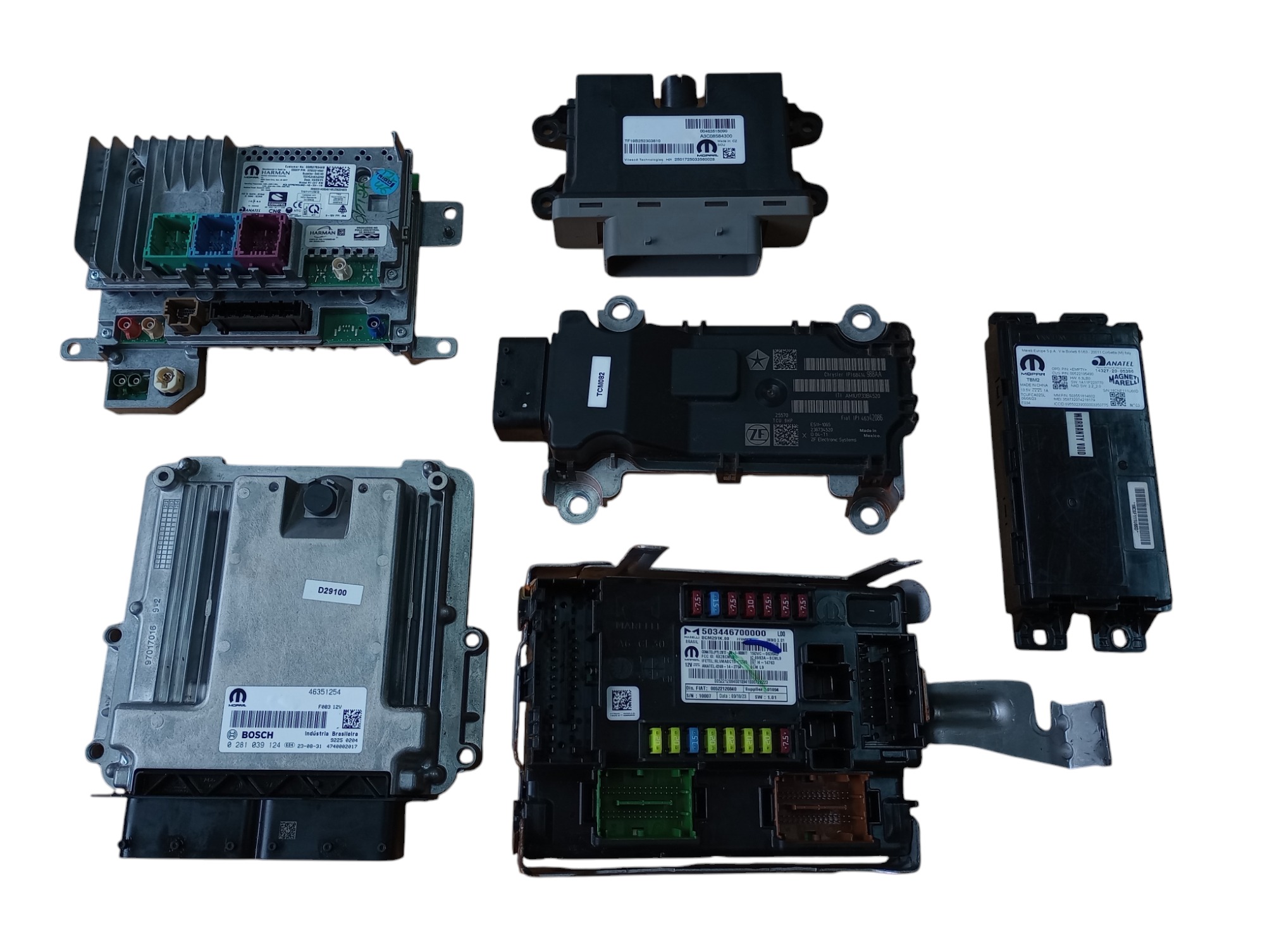 Kit Code Módulo Injeção Ram Rampage Rebel 2.0 Diesel 2024 2