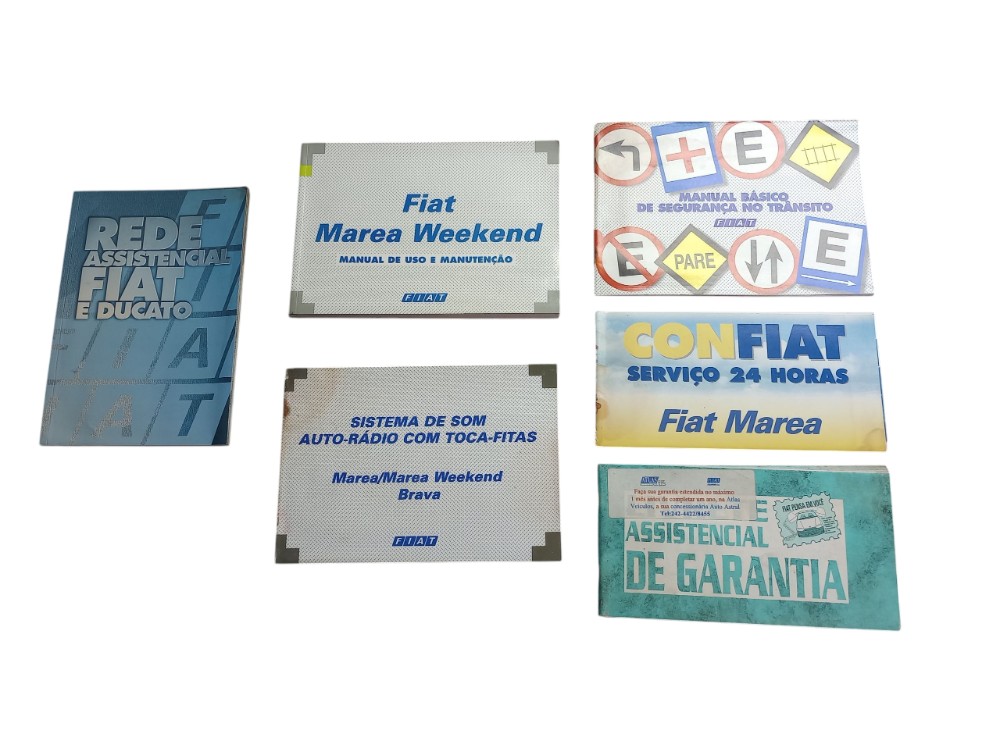 Manual Do Proprietário Fiat Marea Weekend 1999