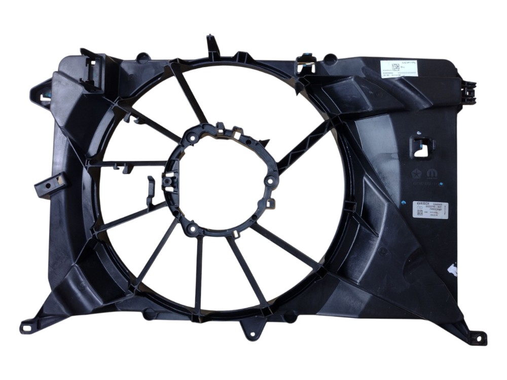 Defletor Suporte Ventoinha Jeep Compass 2020 Com Detalhe 5