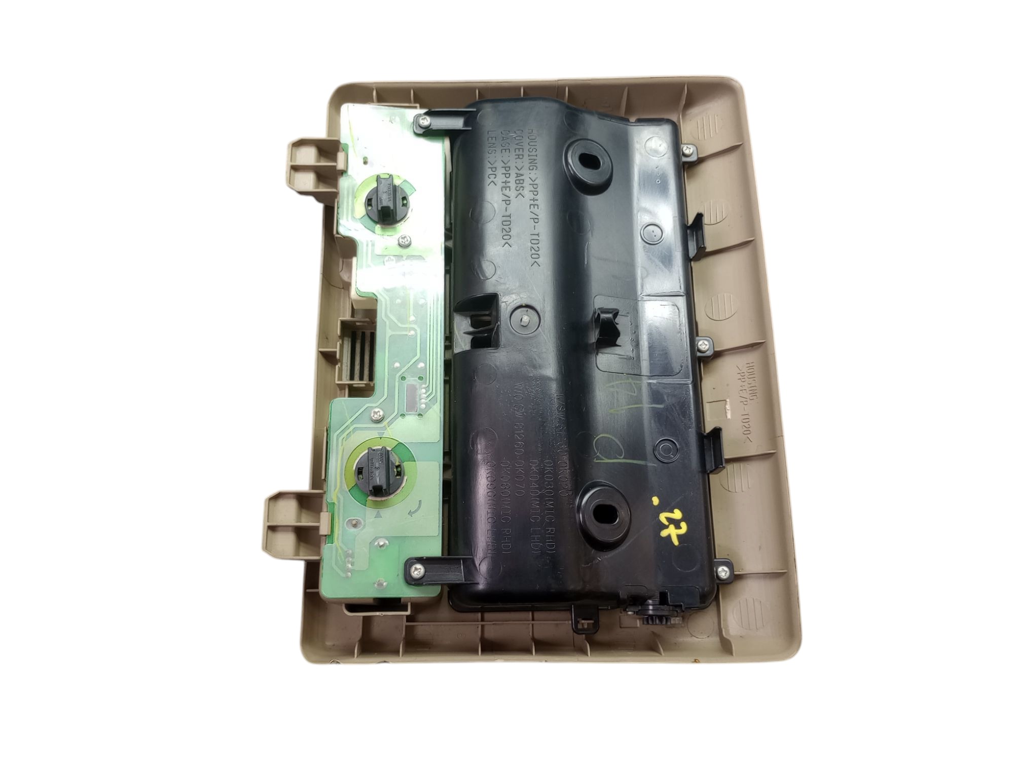 Porta Óculos Luz Cortesia Hilux Sw4 2013 812600k070 5