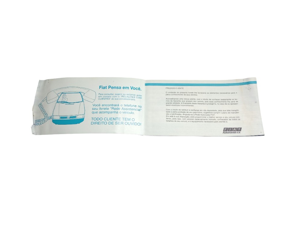 Manual Do Proprietário Fiat Uno 1997 4
