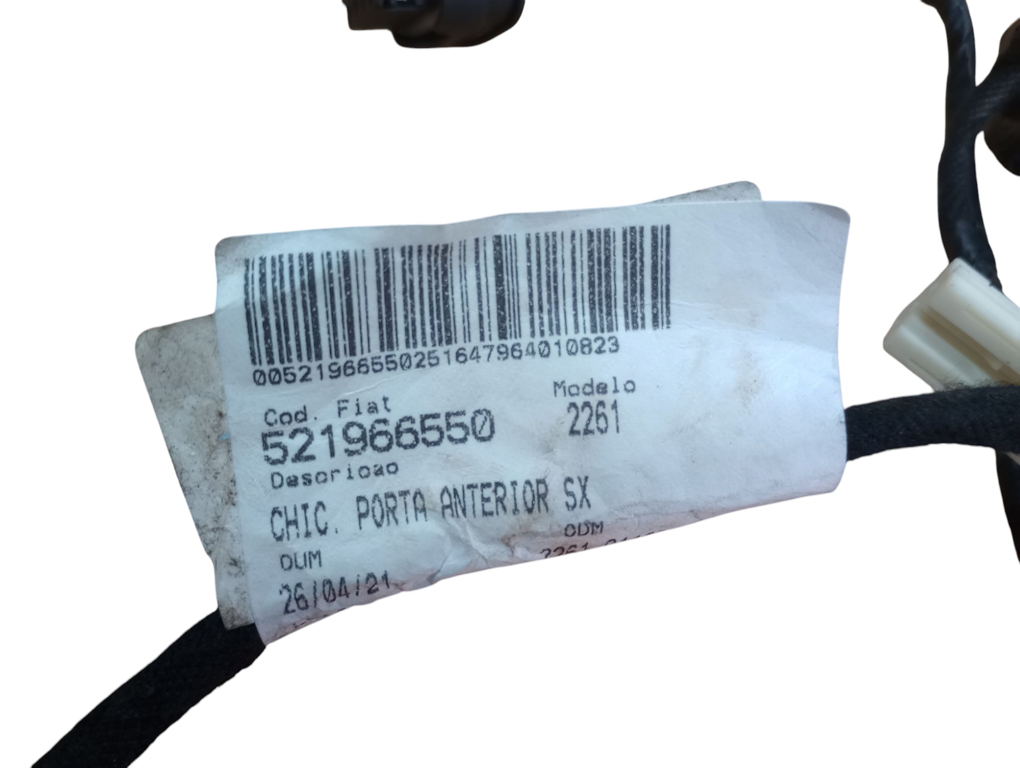Chicote Porta D.e Fiat Toro 1.3 2023 5