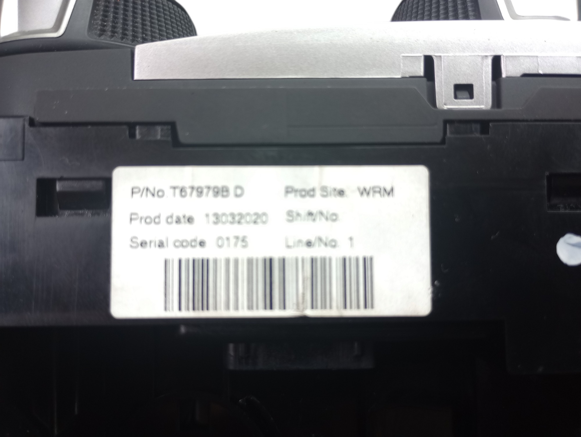 Comando Do Ar-condicionado Nissan Kicks 2020 T67979bd 3