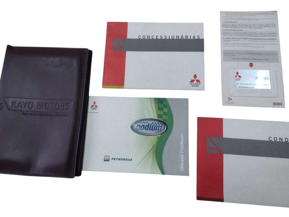 Manual proprietário pajero dakar 2012 com detalhe 3