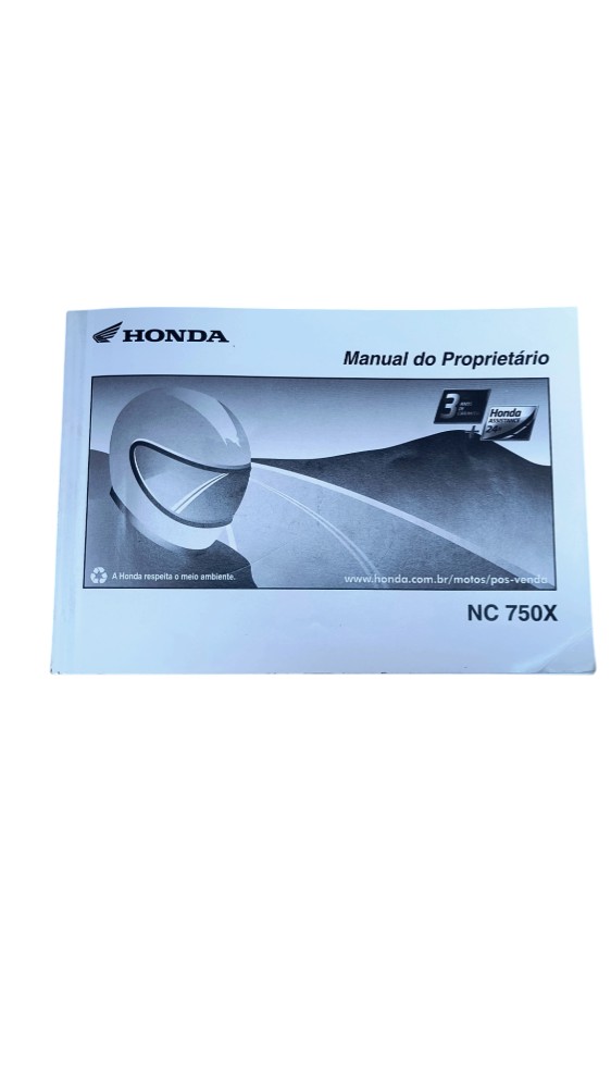 Manual do proprietário Honda NC 750x 2018