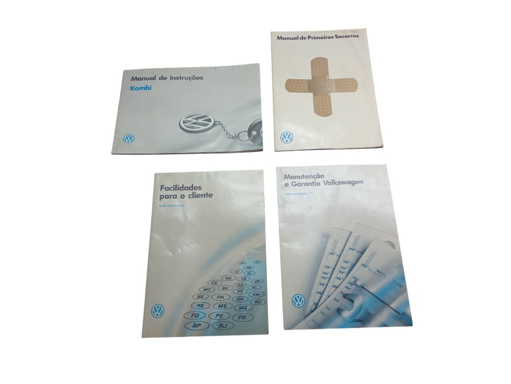 Kit Manual Proprietário Kombi 1993