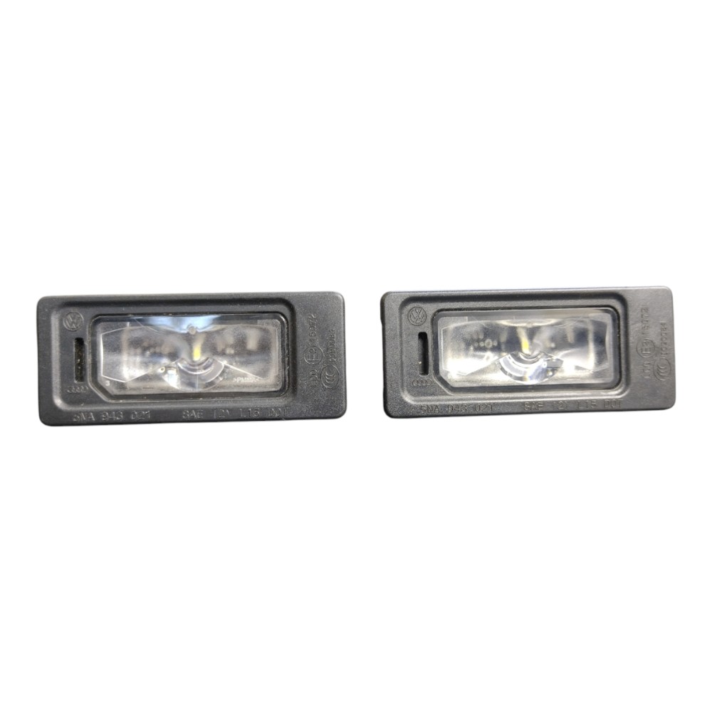 Par Luz Placa Traseira Vw T-cross 2023 2