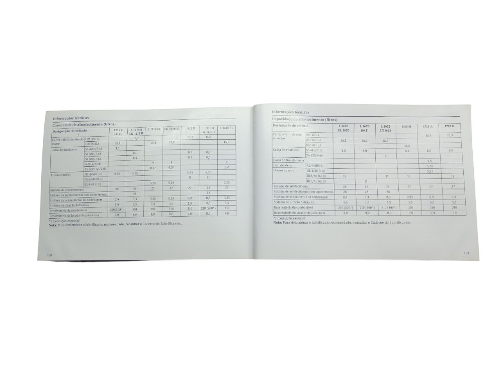 Kit Manual Do Proprietário Mercedes Benz L1620 2001 3
