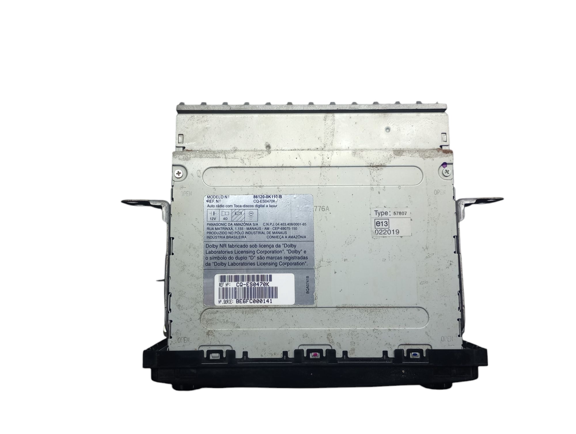 Rádio Toyota Hilux 3.0 2007 6