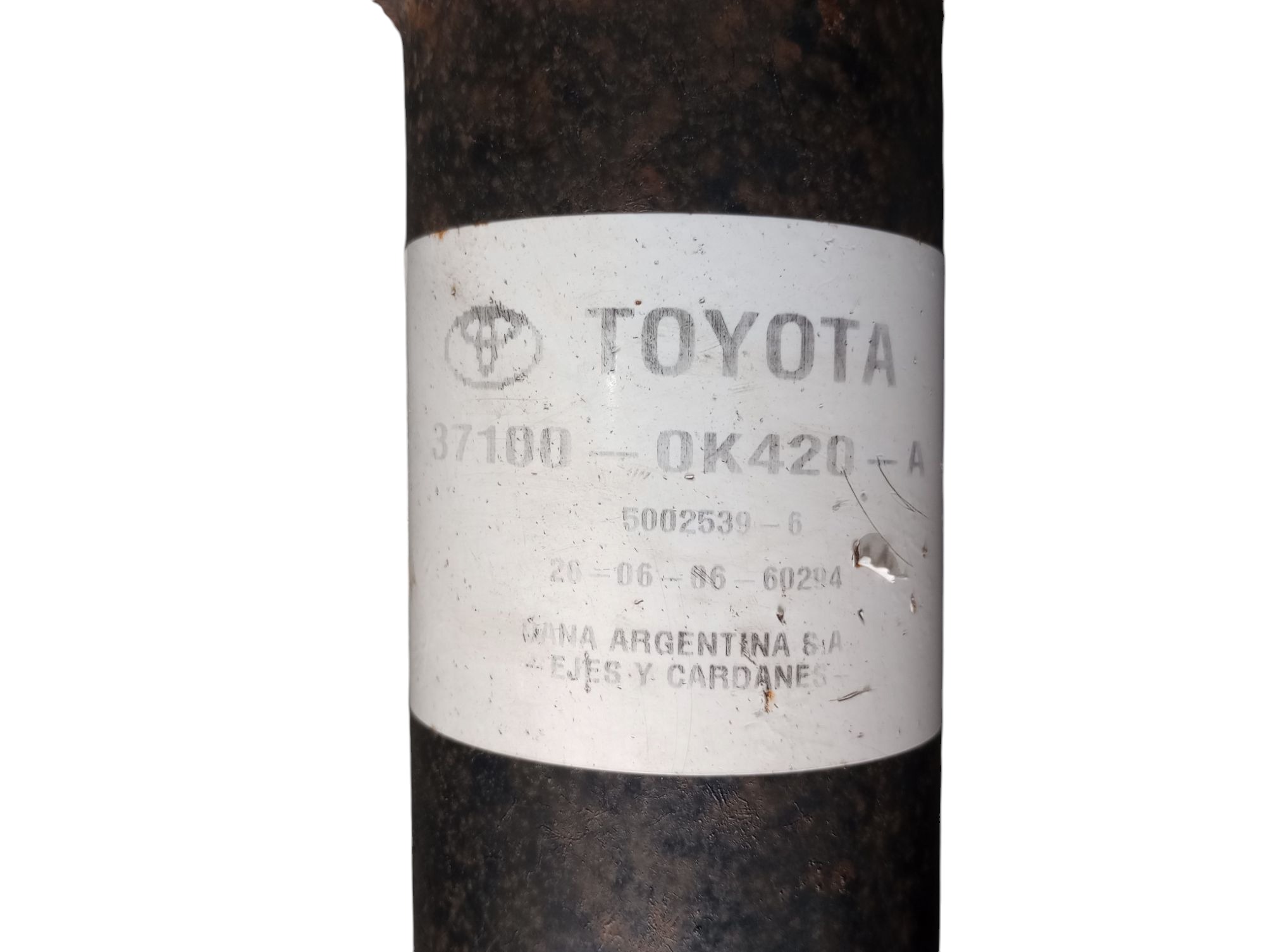 Cardan Hilux 3.0 4×2 2008 6