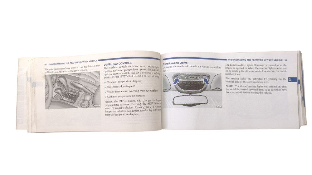 Manual Do Proprietário Grand Cherokee 2001 4