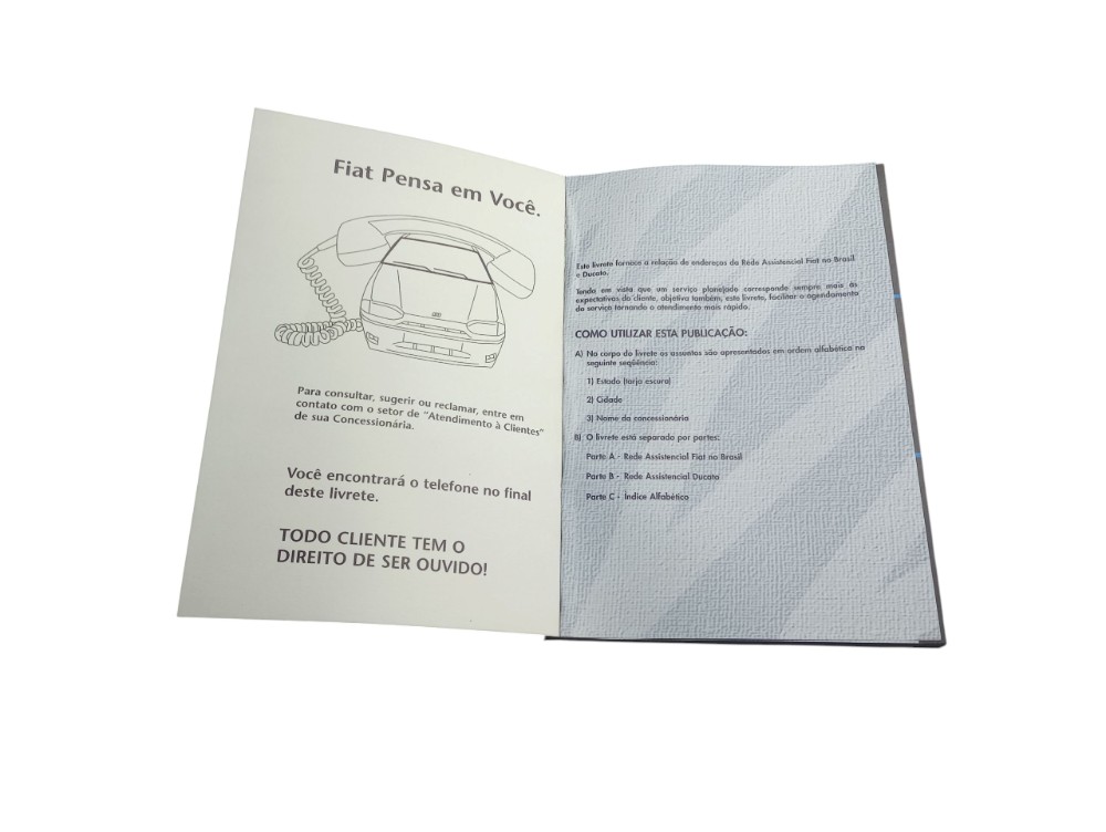 Manual Proprietário Fiat Palio 2000 4