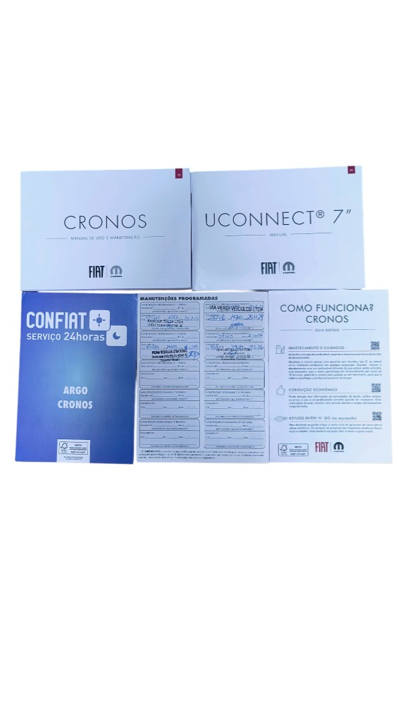 Manual do proprietário Fiat Cronos 2022