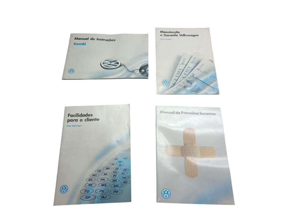 Kit Manual Do Proprietário Kombi 1994