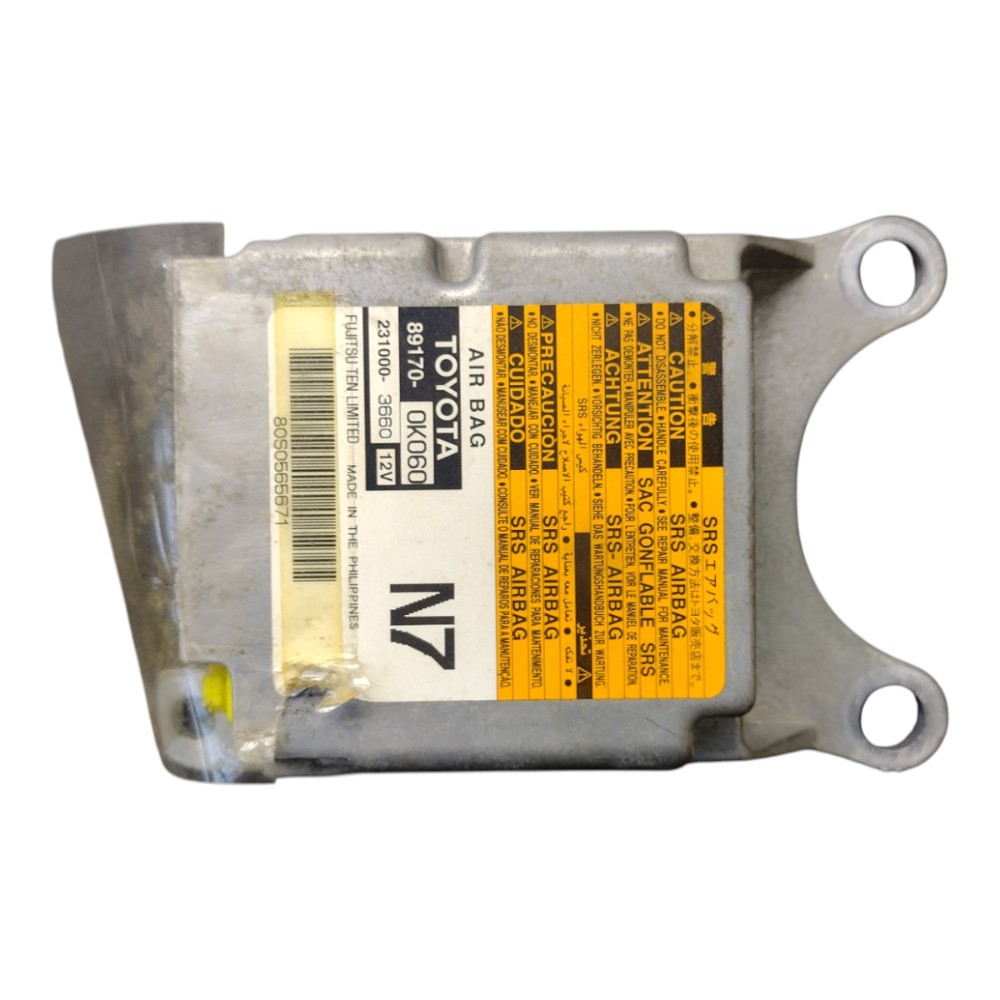 Módulo air bag Hilux SW4 3.0 manual 2009 2