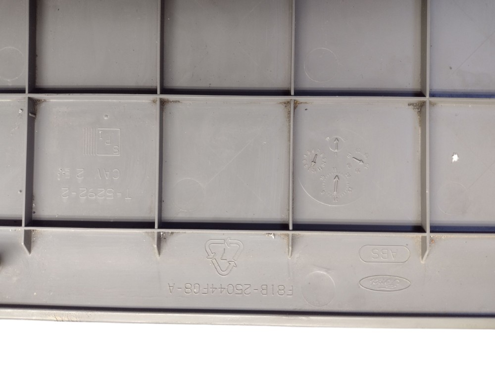 Tampa Inferior Painel Ford F250 F350 F4000 2007 Cinza 4