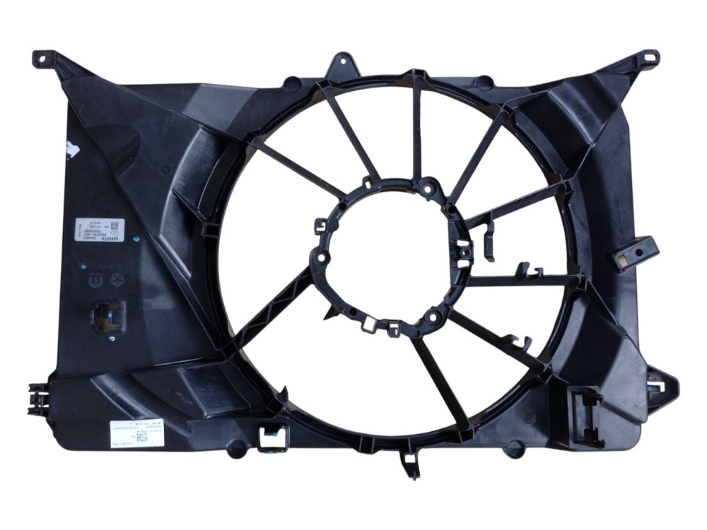 Defletor Suporte Ventoinha Jeep Compass 2020 Com Detalhe 1