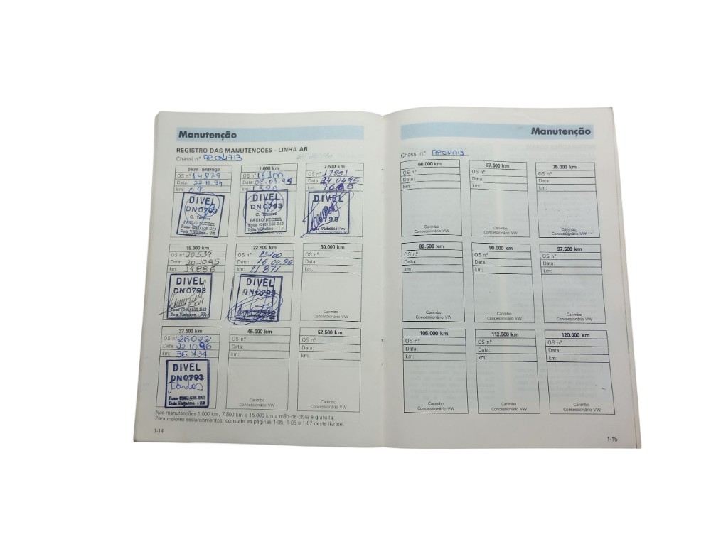 Kit Manual Proprietário Kombi 1993 3