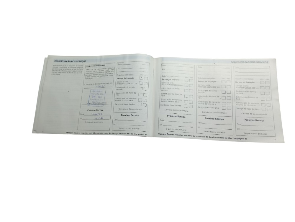 Manual Proprietário Vw Gol Mi 2002 5