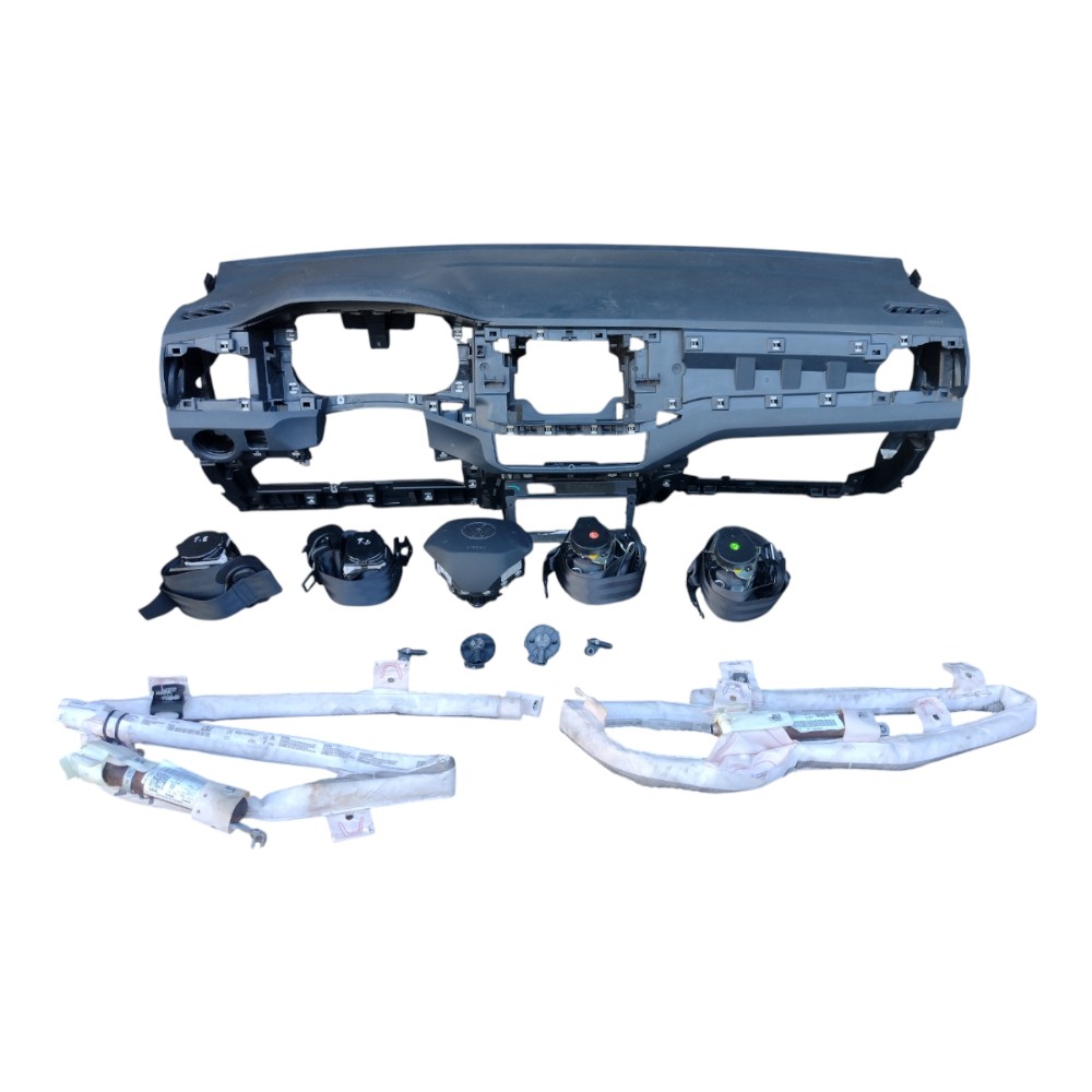 Kit airbag painel Volkswagen T-cross 1.0 2023 4