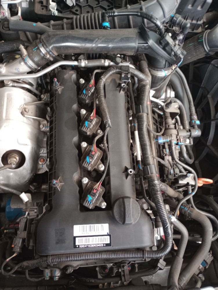 Motor Parcial Chery Tiggo 7 1.5 Turbo Flex 2024 5