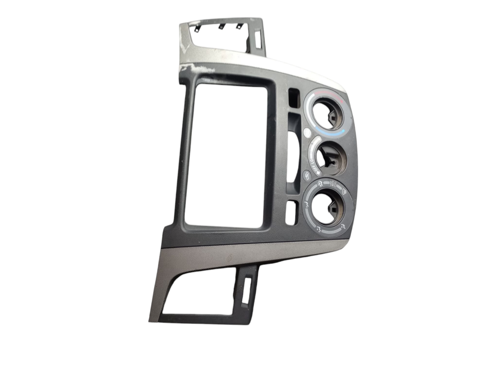 Acabamento Moldura Central Painel Hilux 2007 Com Detalhe 4