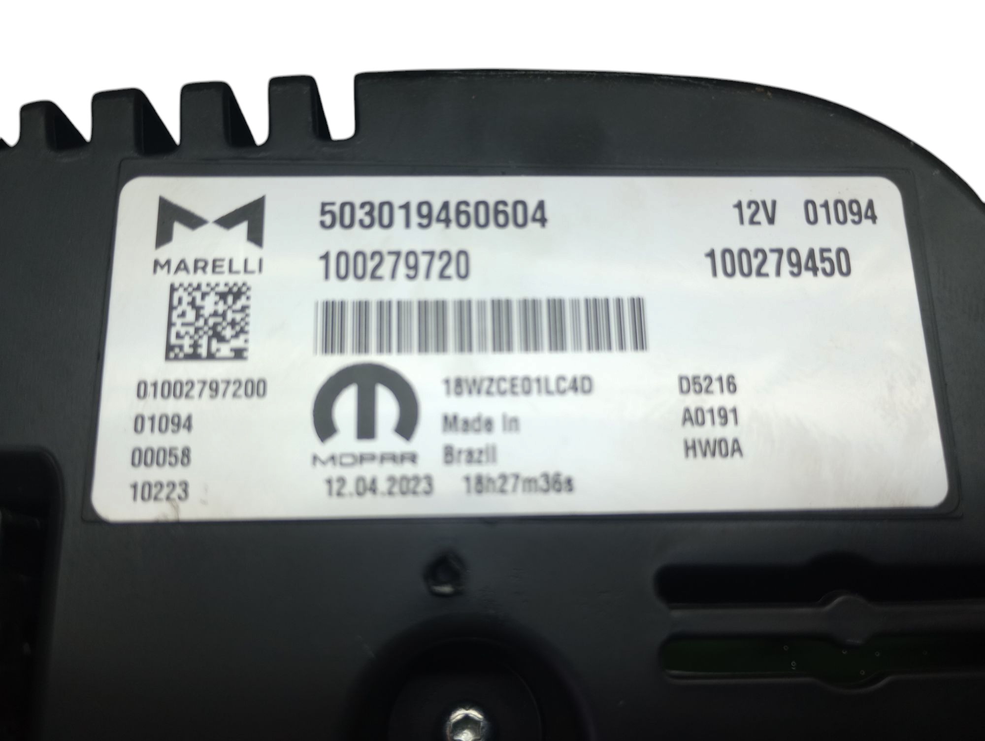Painel De Instrumentos Fiat Toro 1.3 Turbo 2023 6