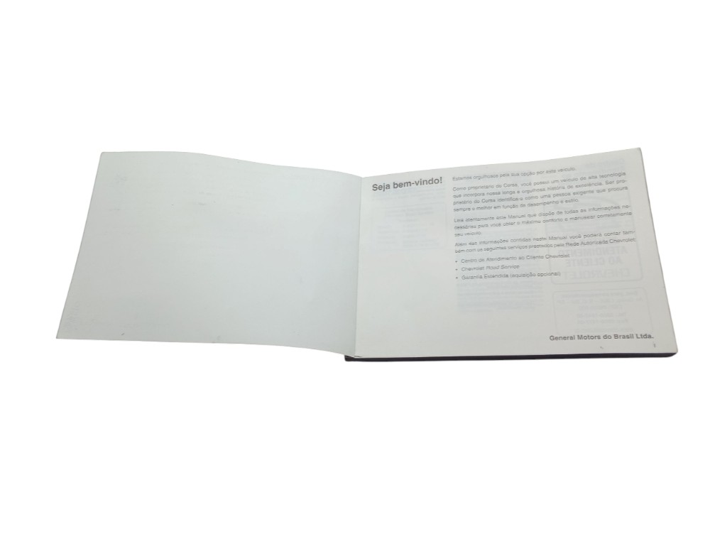 Manual Do Proprietário Chevrolet Corsa 2000 3
