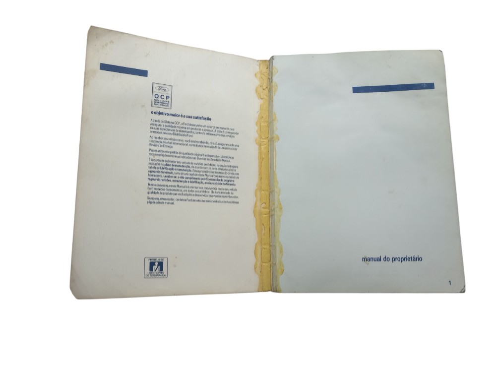 Manual Do Proprietário Ford Escort 1992 3