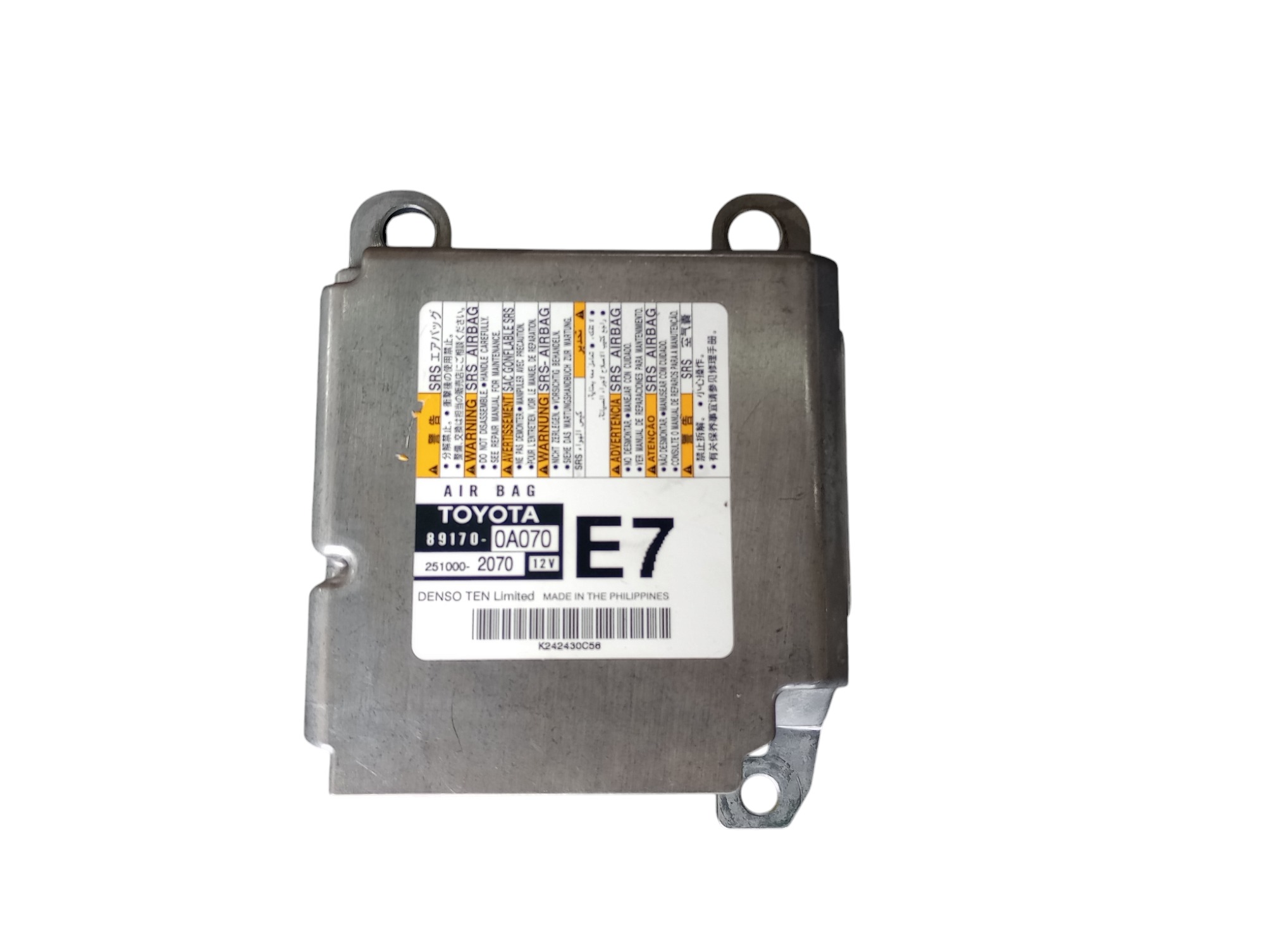 Kit airbag Corolla Cross 2024 4