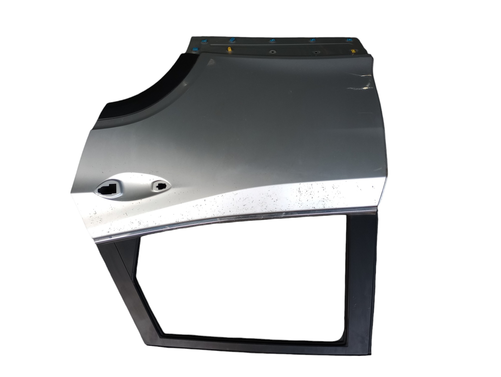 Porta T.e Chevrolet Tracker 2021 Traseira Esquerdo Prata 4