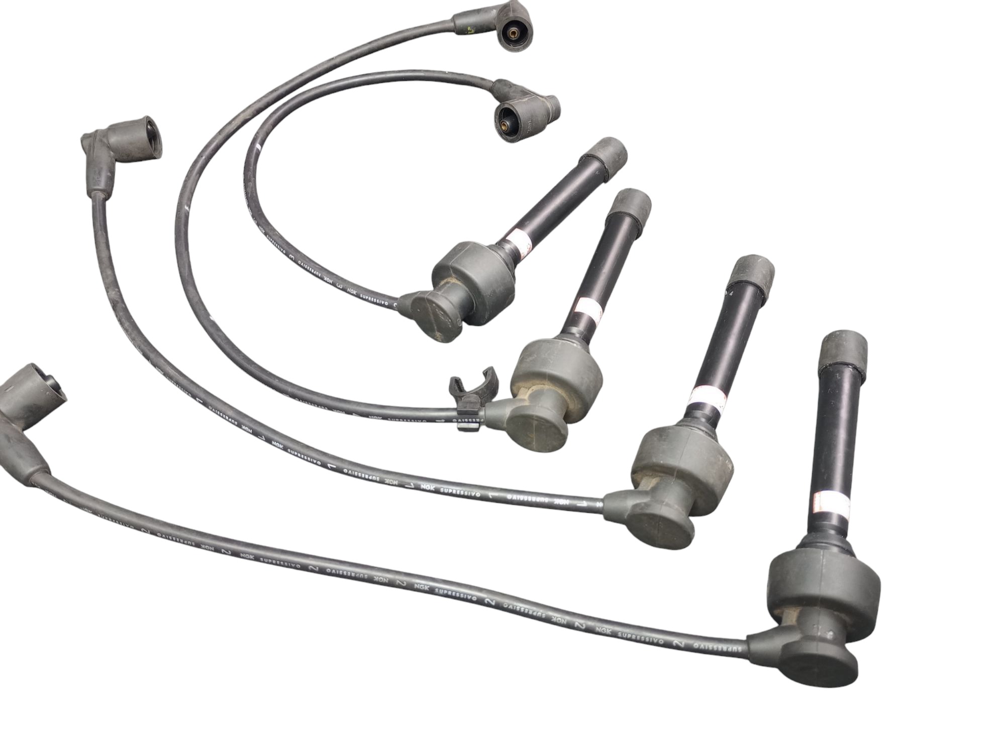 Bobina Com Cabos De Velas L200 Triton 2.4 Flex 2015 3