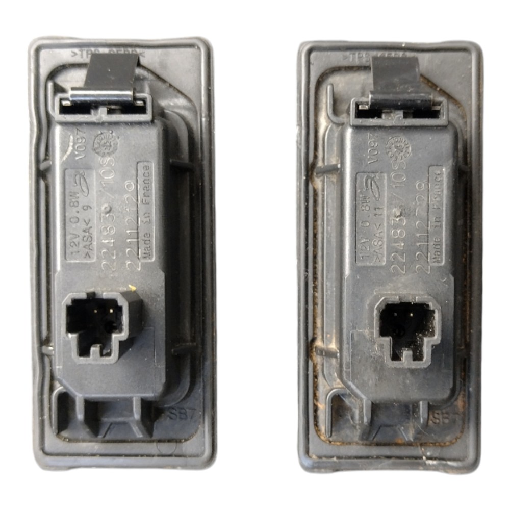 Par Luz Placa Traseira Vw T-cross 2023 5