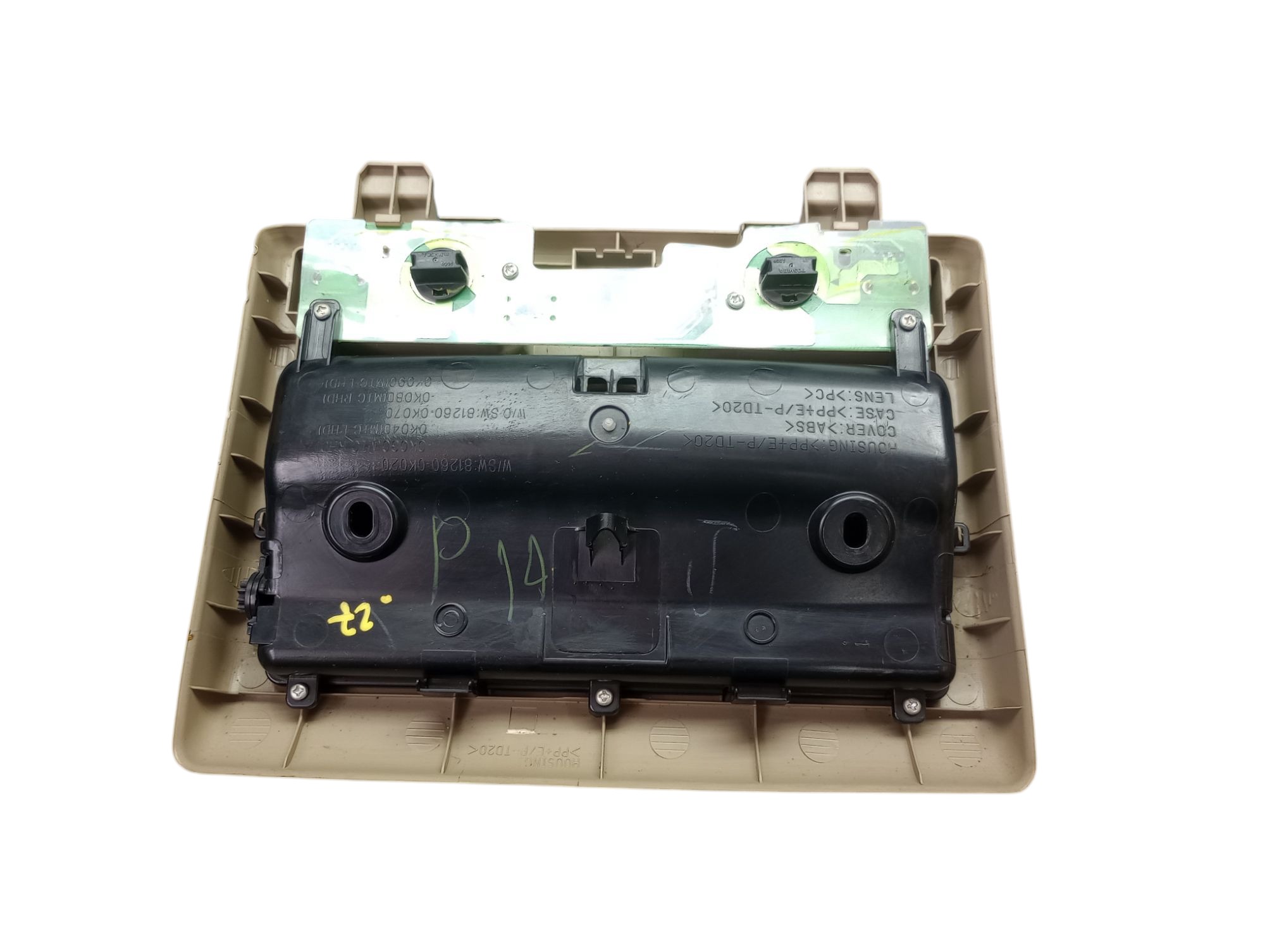 Porta Óculos Luz Cortesia Hilux Sw4 2013 812600k070 6