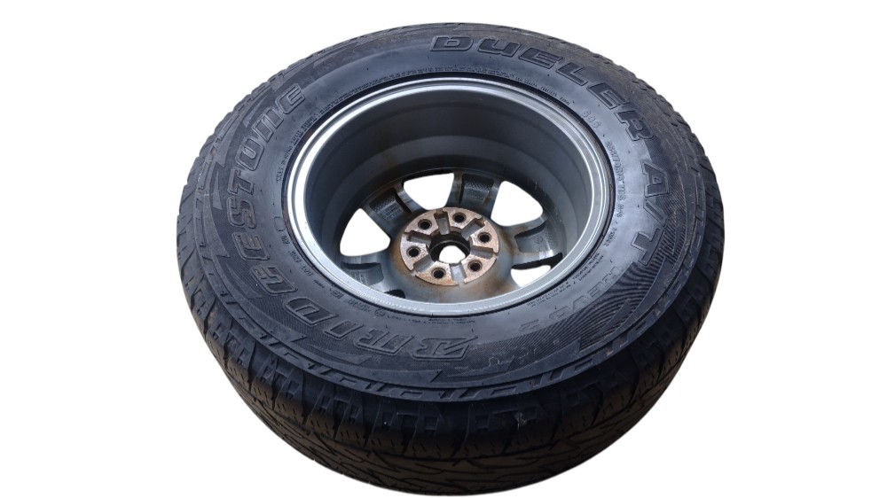 Estepe Roda Aro 16 Frontier 2014 Com Detalhe 4