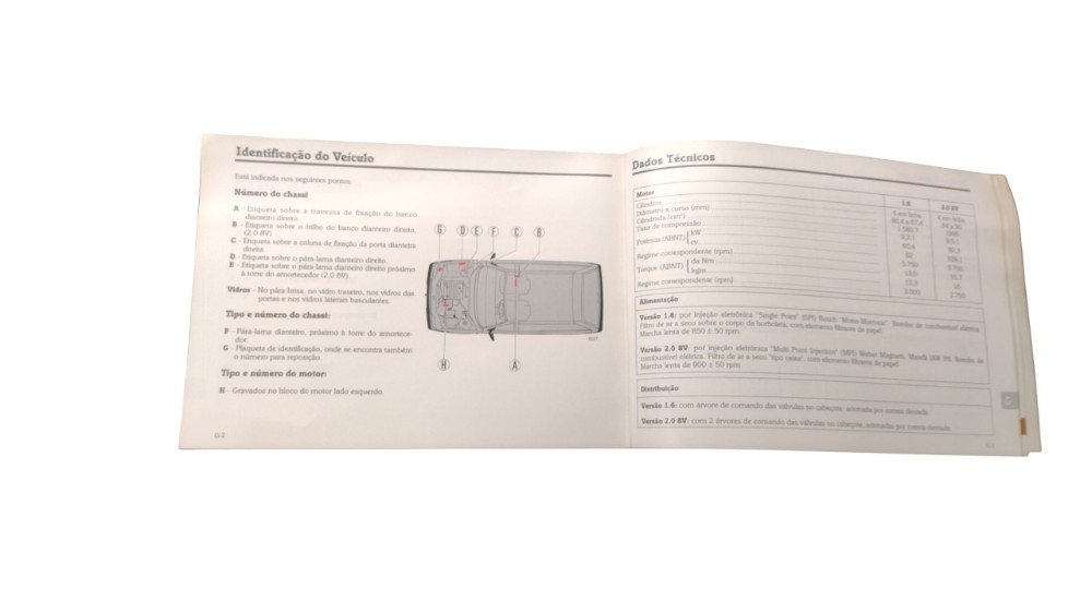 Manual Do Proprietário Fiat Marea 1998 3